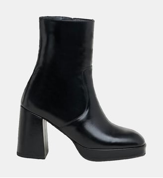Bottines à talons Vesna en cuir - Jonak - Noir