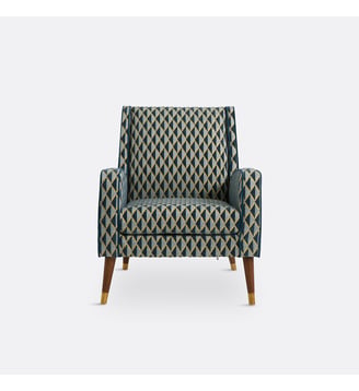 Fauteuil (Y) - La Redoute Interieurs - Bleu vert