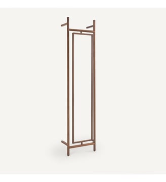 Miroir pivotant pour dressing noyer et plaqué Rory AM.PM