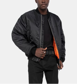 Blouson Bomber Oversize - Schott - Black