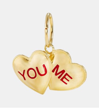 Pendentif Cœurs, Amour et Équilibre - Les Néréides - Jaune