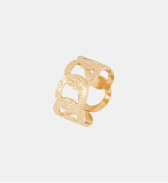 Bague effet chaîne Acier Inoxydable doré - Balaboosté - Doré
