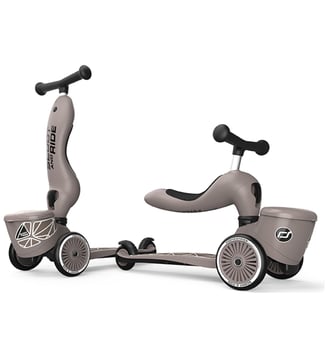 Porteur évolutif en Highwaykick 1 Lifestyle - Scoot and ride - Noir