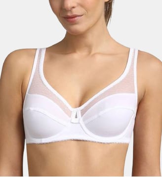 Soutien-gorge sans armature Generous Coton Bio - Dim - Blanc