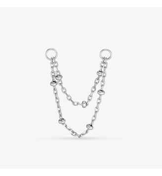 Charm Mini Chaîne Billie - Nebuleuse Bijoux - Argent