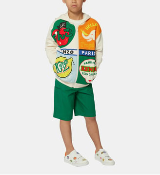 Bermuda cargo en coton Kenzo Kids