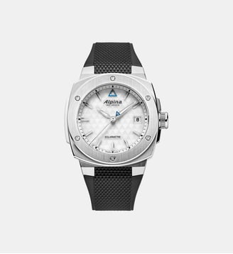 Montre Alpiner Blanc AL-140W3AE6 - Alpina - Argenté
