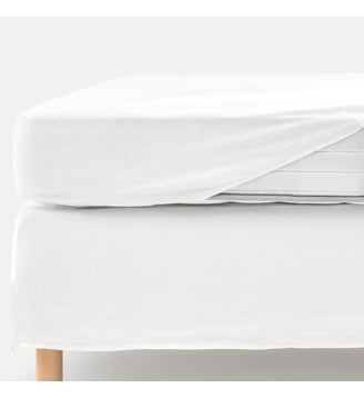 Protège-matelas, en molleton absorbant - La Redoute Interieurs - Blanc