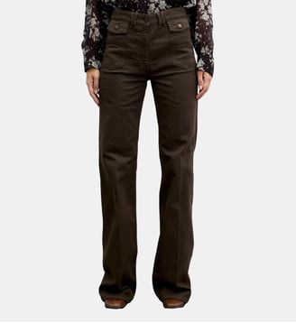 Jean flare - ANNA - Gerard Darel - Marron
