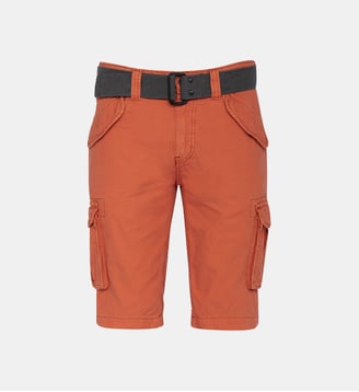 Short cargo multipoches. - Schott - Orange