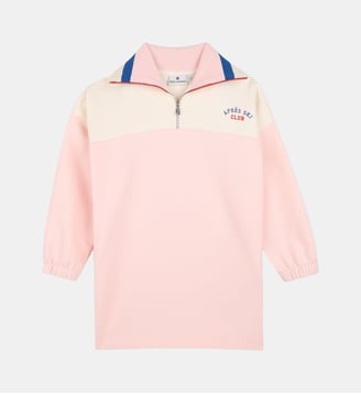 Robe manches longues - Kids Around - Rose pastel