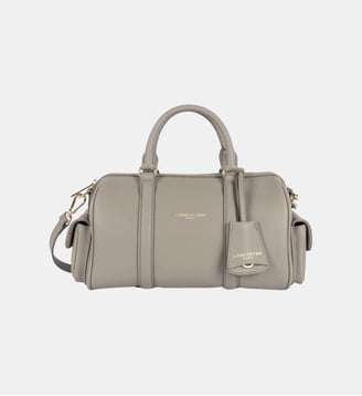 Sac polochon Milano Ana en cuir - Lancaster - Mastic