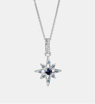 Collier étoile avec pierres bleues - Thomas Sabo - Argent