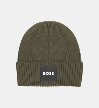 Bonnet en tricot - BOSS Kidswear - Olive