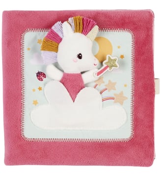 Livre d'activités en tissu - Lilliputiens - Rose