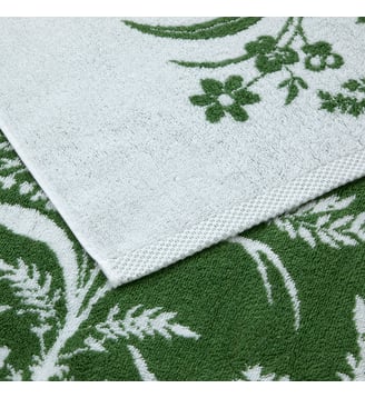 Serviette de toilette  en coton - Yves Delorme - Multicolore