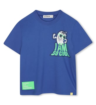 T-shirt à manches courtes - Billieblush - Bleu fanion