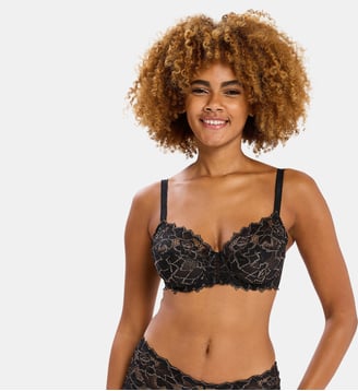 Soutien-gorge Arum Party - Sans Complexe - Noir et cuivre