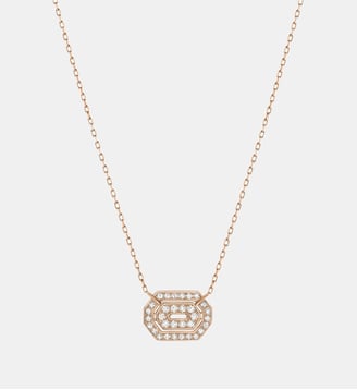 Collier Mini My Way Or Rose & Diamants - Statement - Or rose