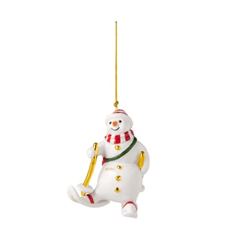Ornement bonhomme de neige 2026 Villeroy & Boch