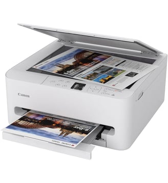 Imprimante jet d'encre PIXMA TS6550i WH - Canon - Blanc