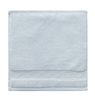 Carré visage Caresse - Le Jacquard Francais - Bleu