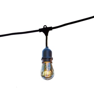 Ampoule Guirlande lumineuse extérieure raccordab - Lumisky - Noir
