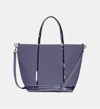 Cabas S Zippé en Toile - Vanessa Bruno - Pervenche