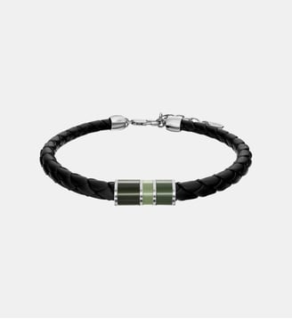Bracelet Everett Argenté JF05024040-PAR - Fossil - Argenté, vert et noir