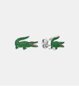 Boucle d'oreille Arthor Rouge 2040230 - Lacoste - Rouge et vert