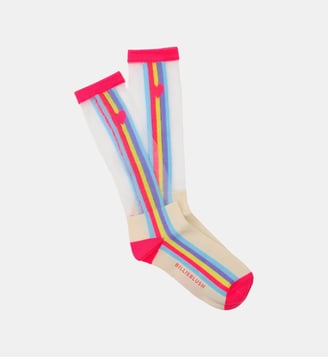 Chaussettes mi-haute - Billieblush - Storm pink