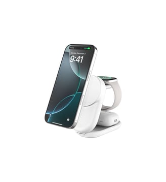 Chargeur 3 en 1 blanc - Belkin - Blanc
