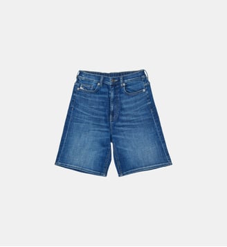 Short en denim - Diesel Kids - Denim bleu