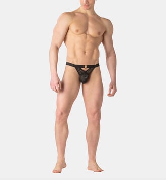 Tanga Pure Seduction - Hom - Noir