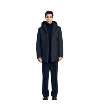Parka ouatinée à capuche - Sandro - Noir
