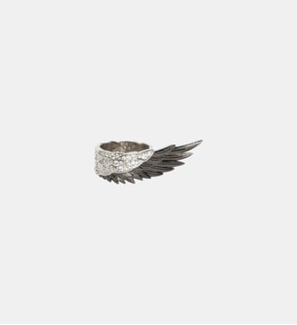Bague Rock Feather Spread - Zadig&Voltaire - Argent matt