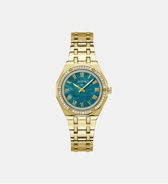 Montre Ladies sport Vert GW0770L2 - Guess - Doré