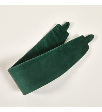 Embrasse DARIO  Velours uni - Madura - Vert