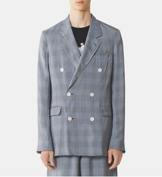 Veste Croisée En Viscose - Lanvin - Noir