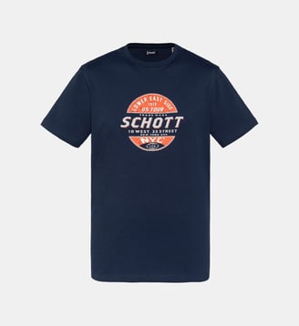 T-shirt imprimé - Schott - Marine