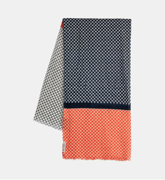 Foulard Bristol en coton biologique - Billybelt - Bleu et rouge
