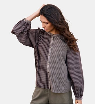 BLOUSE imprimé à carreaux BEXIA La Petite Etoile