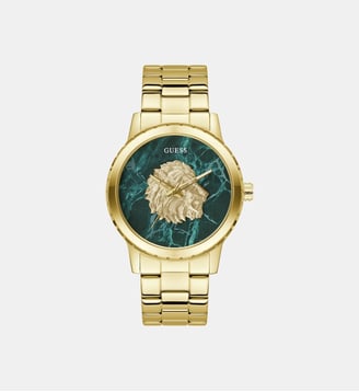Montre Monarch Vert, Doré GW0958G2 - Guess - Doré