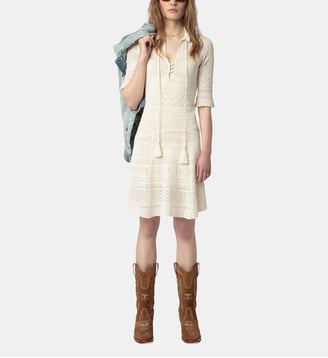 Robe Memphisa - Zadig&Voltaire - Blanc écru