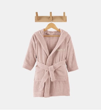 Peignoir enfant personnalisé 350g/m2 - La Redoute Interieurs - Rose