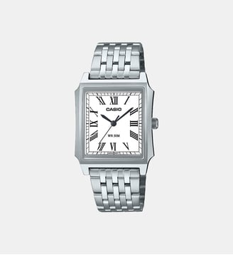 Montre Casio collection Blanc MTP-B190D-7BVEF - Casio - Argenté