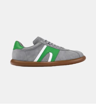 Baskets Pelotas Soller cuir - Camper - Gris moyen