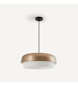 Suspension simple métal finition moka - AM.PM - Moka