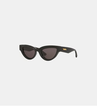Lunettes de soleil Œil de chat BV1249S - Bottega Veneta - Noir