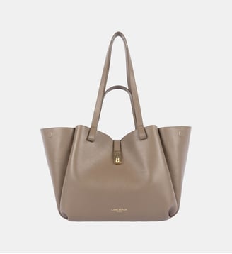 Sac cabas Milano Horizon en cuir - Lancaster - Sable foncé